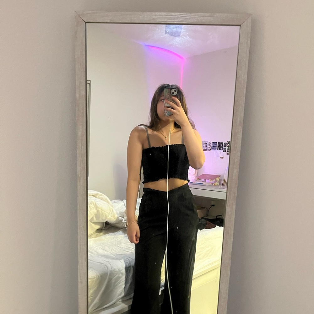 stretchy bandeau top